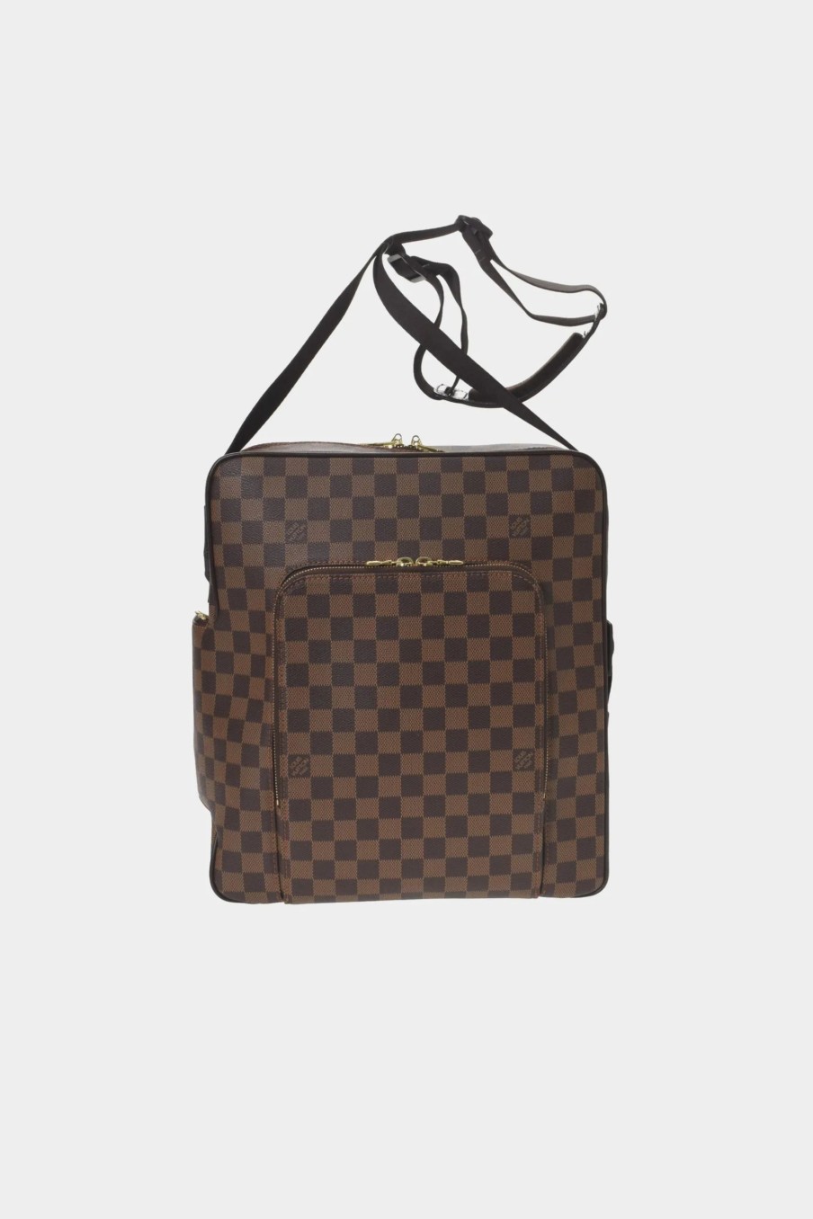 Handbags * | Louis Vuitton Olav Gm Messenger Bag Brown