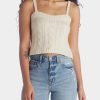 Clothing * | 525 America Cable Tank Cream