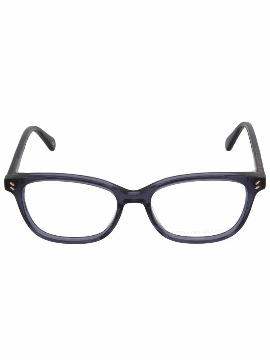 Jewelry-Accessories * | Stella Mccartney Cat Eye Optical Glasses Blue