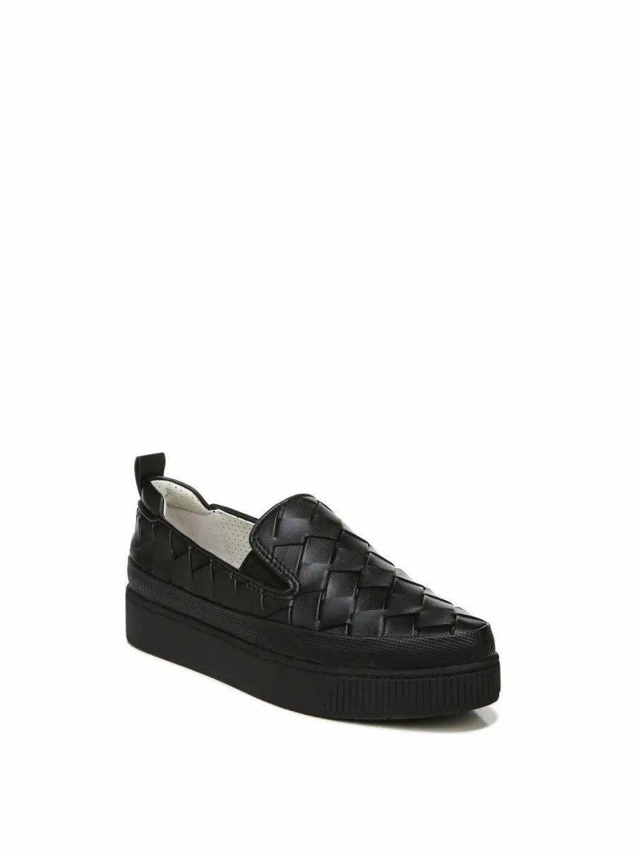 Shoes * | Franco Sarto Homer6 Platform Slip-On Sneakers Black