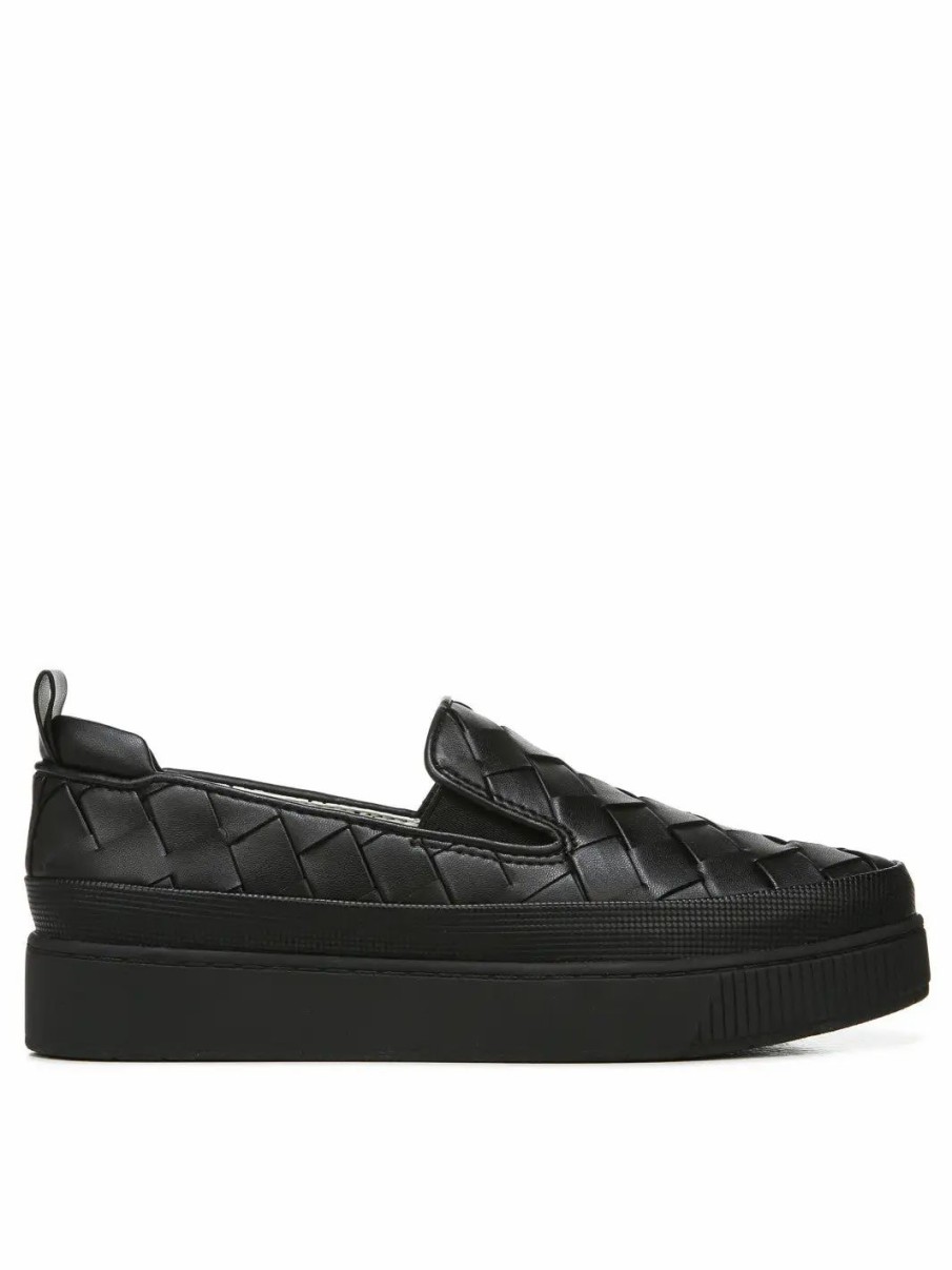 Shoes * | Franco Sarto Homer6 Platform Slip-On Sneakers Black