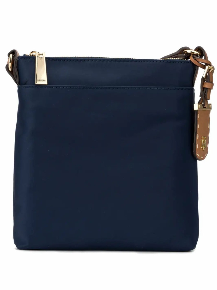 Handbags * | Tommy Hilfiger Julia North South Crossbody Tommy Navy