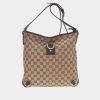 Handbags * | Gucci Gg Canvas Abbey Crossbody Bag Beige