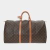 Handbags * | Louis Vuitton Keepall 55 Travel Bag Brown