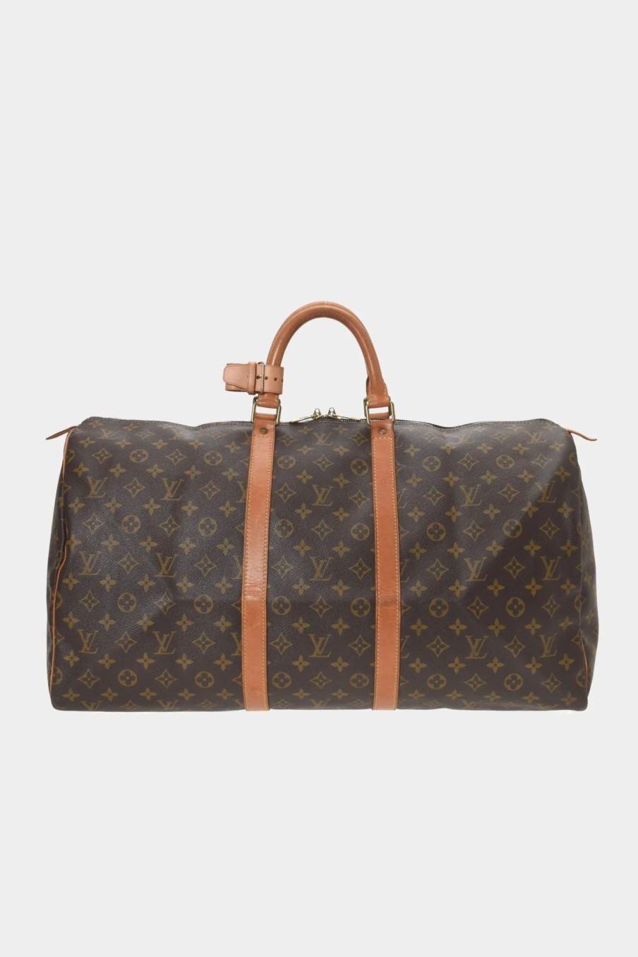 Handbags * | Louis Vuitton Keepall 55 Travel Bag Brown