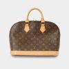 Handbags * | Louis Vuitton Alma Pm Monogram Handbag Brown