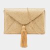 Handbags * | Kayu Cassia Clutch Gold