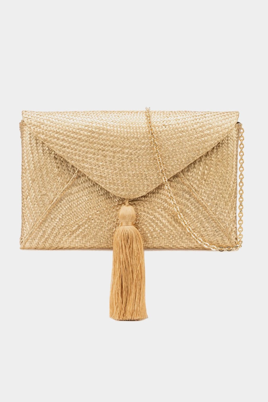 Handbags * | Kayu Cassia Clutch Gold