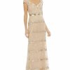 Clothing * | Mac Duggal Sheath Gown Nude