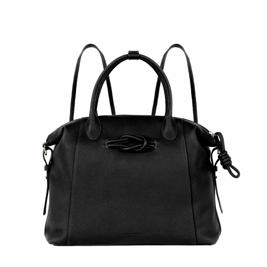 Handbags * | Esin Akan Wimbledon Backpack Tote Black