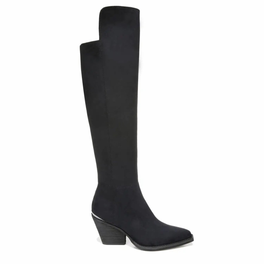 Shoes * | Zodiac Ronson Over The Knee Boot Black