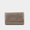 Handbags * | Prada 6 Key Case Saffiano Black