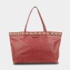 Handbags * | Guccissima Babouska Tote Bag Red