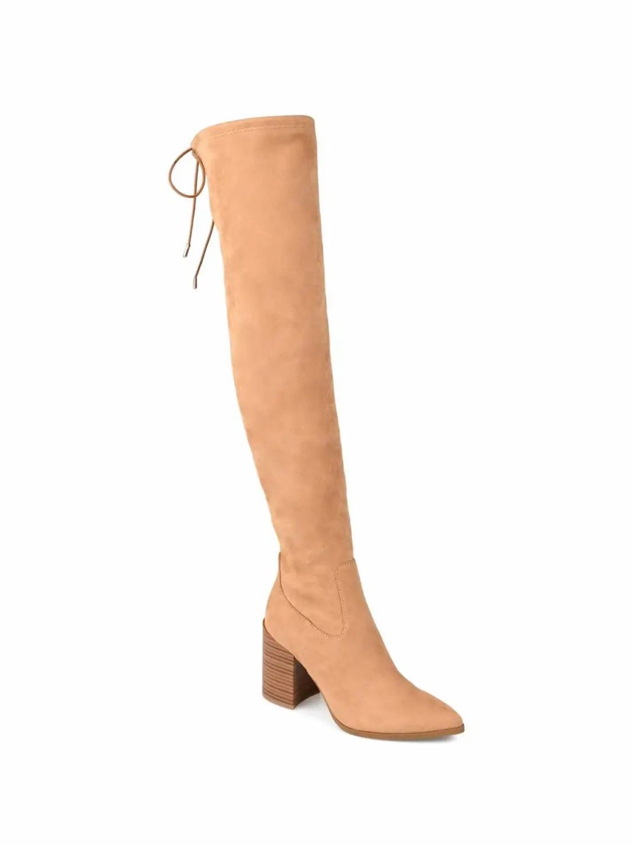 Shoes * | Journee Collection Extra Wide Calf Paras Boot Tan