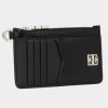 Handbags * | Givenchy 4G Zipped Cardholder Wallet Black