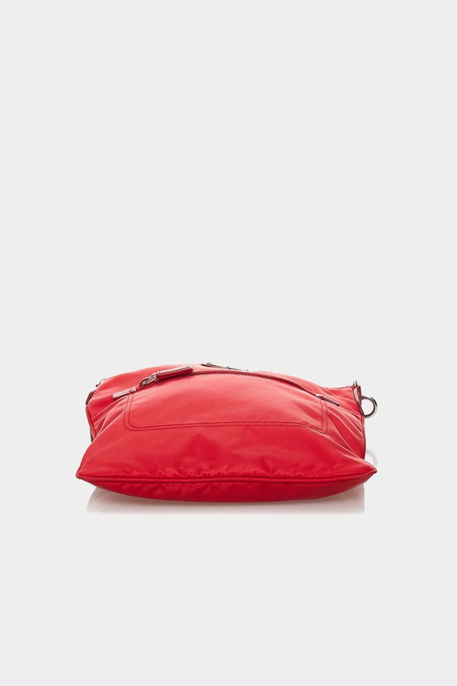 Handbags * | Prada Tessuto Crossbody Bag Red