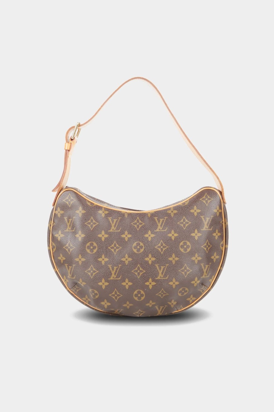 Handbags * | Louis Vuitton Monogram Croissant Bag Brown