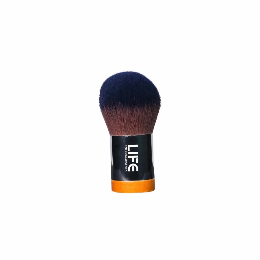 Beauty * | Life Cosmetics Kabuki Perfecting Brush Brown