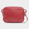 Handbags * | Bree Microguccissima Crossbody Bag Red