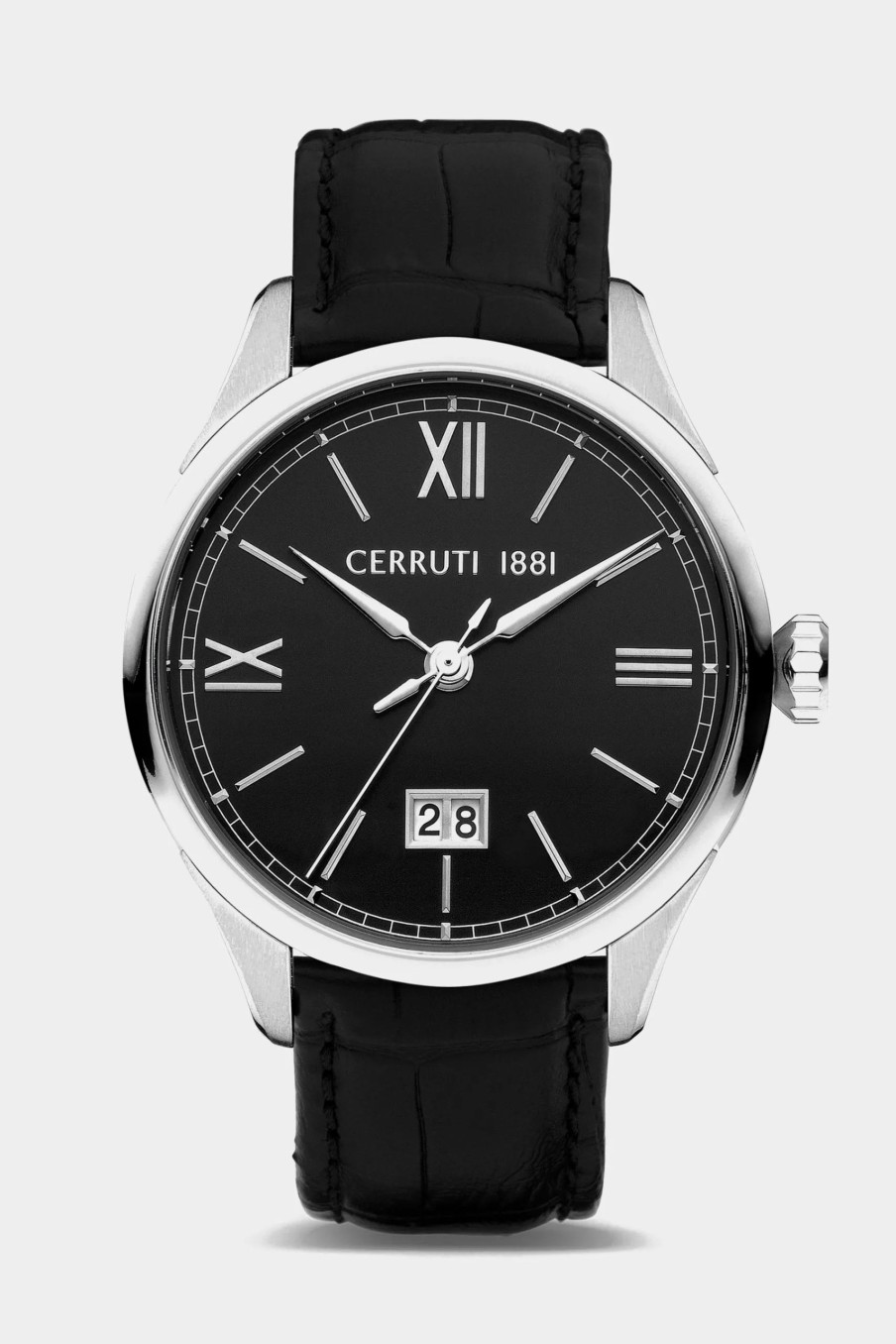 Jewelry-Accessories * | Cerutti Farneto Mens Watch Silver