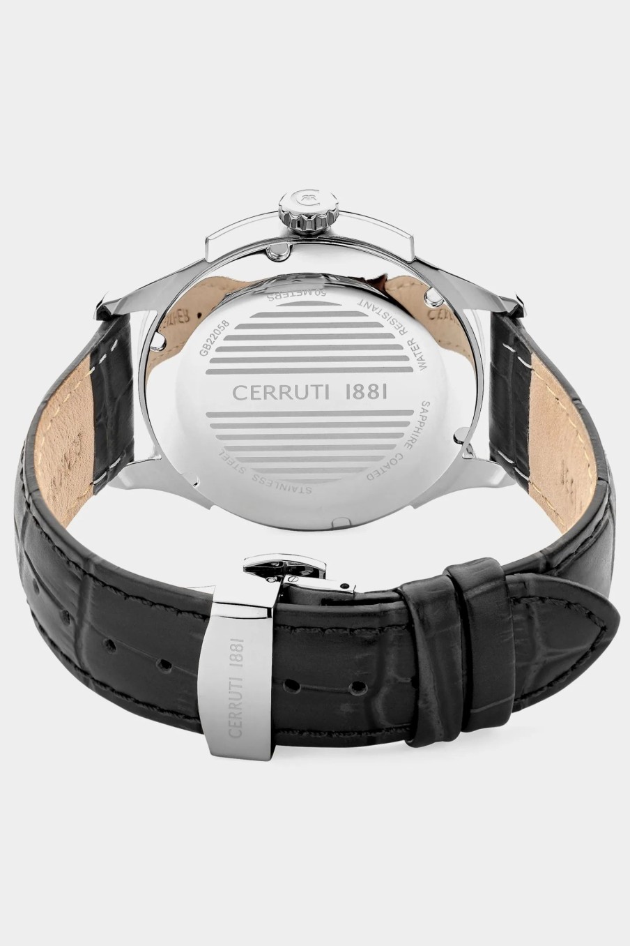 Jewelry-Accessories * | Cerutti Farneto Mens Watch Silver