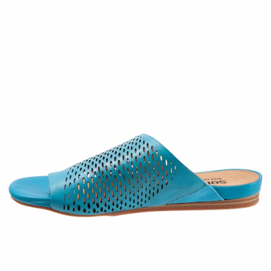 Shoes * | Softwalk Corsica Ii Sandal Aqua