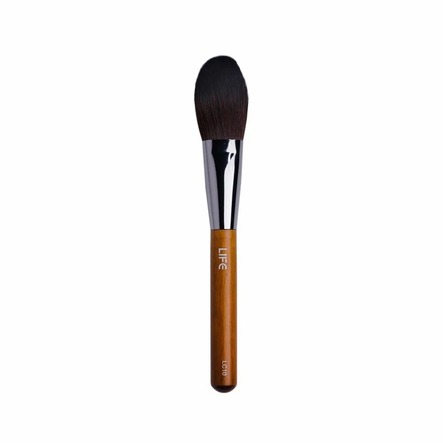 Beauty * | Life Cosmetics Large Oval Brush Brown