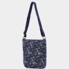 Handbags * | Fatface Scattered Floral Mini Cross Body Navy