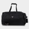 Handbags * | Prada Rolling Tessuto Duffle Bag Black