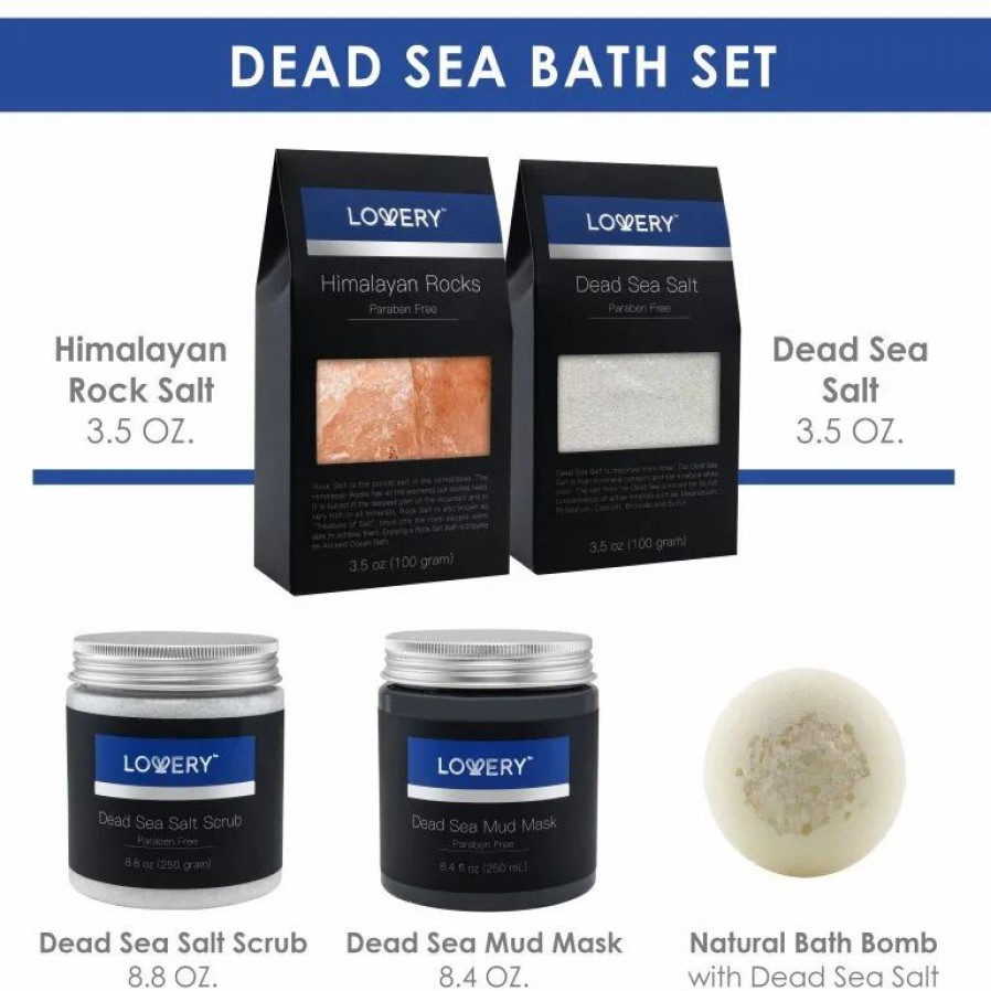 Beauty * | Lovery Dead Sea Spa 6-Piece Gift Set