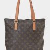 Handbags * | Louis Vuitton Cabas Piano Tote Bag Brown