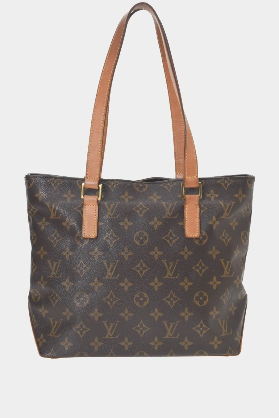 Handbags * | Louis Vuitton Cabas Piano Tote Bag Brown