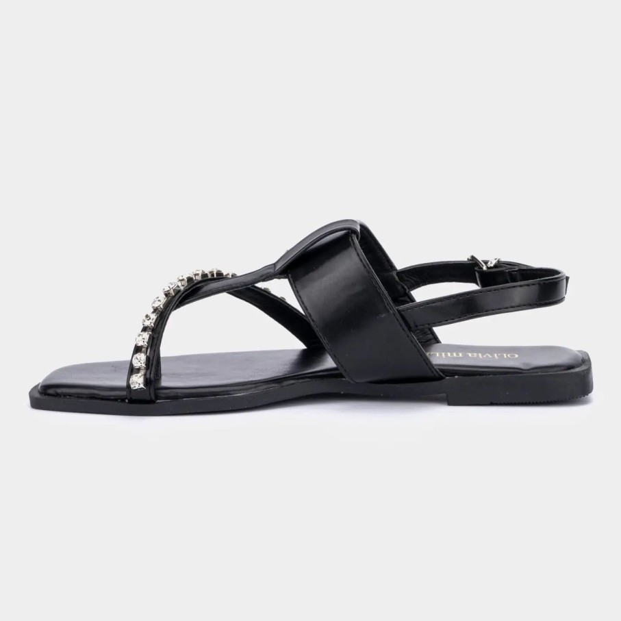 Shoes * | Olivia Miller Giana Loop Sandal