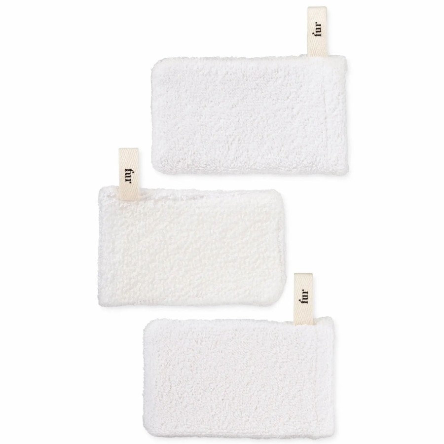 Beauty * | Fur Skincare Mitt Trio White