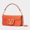 Handbags * | Valentino Garavani Loco Shoulder Bag Titian