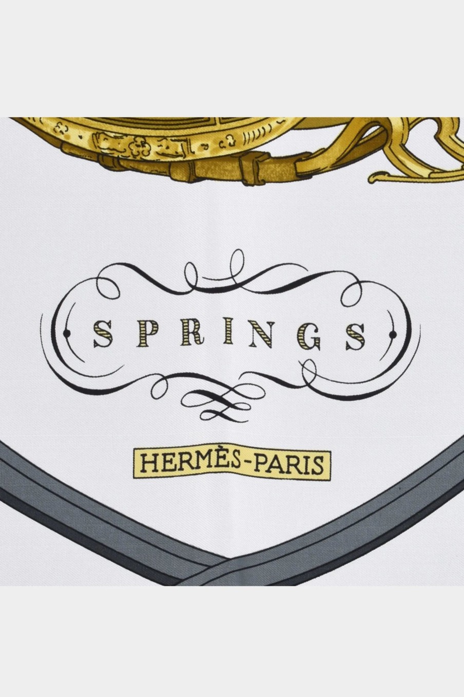 Jewelry-Accessories * | Hermes Springs Silk Scarf Bordeaux