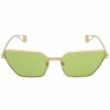 Jewelry-Accessories * | Gucci Cat Eye Novelty Sunglasses Gold