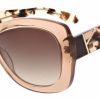 Jewelry-Accessories * | Bcbgmaxazria Vintage Square Sunglasses Crystal Blush