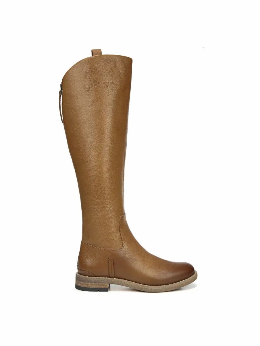 Shoes * | Franco Sarto Meyer High Shaft Wide Boot Light Brown