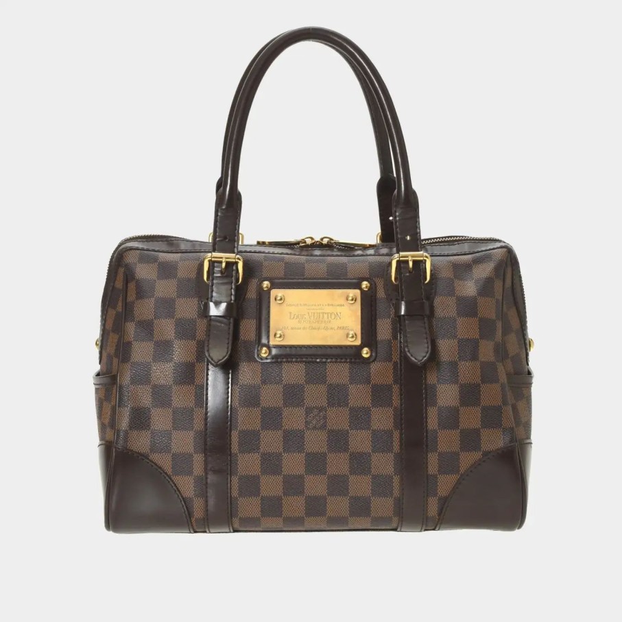 Handbags * | Louis Vuitton Damier Berkeley Handbag Brown