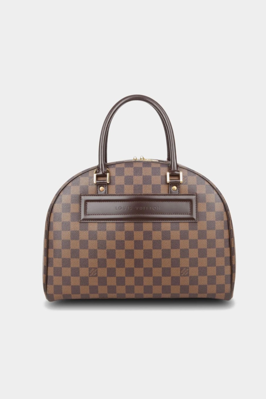 Handbags * | Louis Vuitton Damier Ebene Nolita Bag Brown