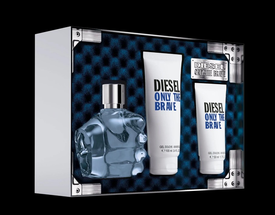 Beauty * | Diesel Only The Brave 3-Pc Gift Set Blue