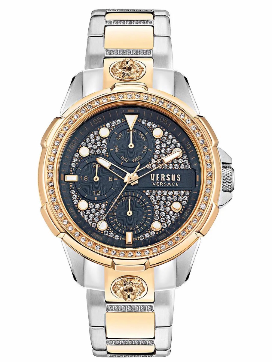 Jewelry-Accessories * | Versus Versace 6E Arrondissement Watch Two Tone