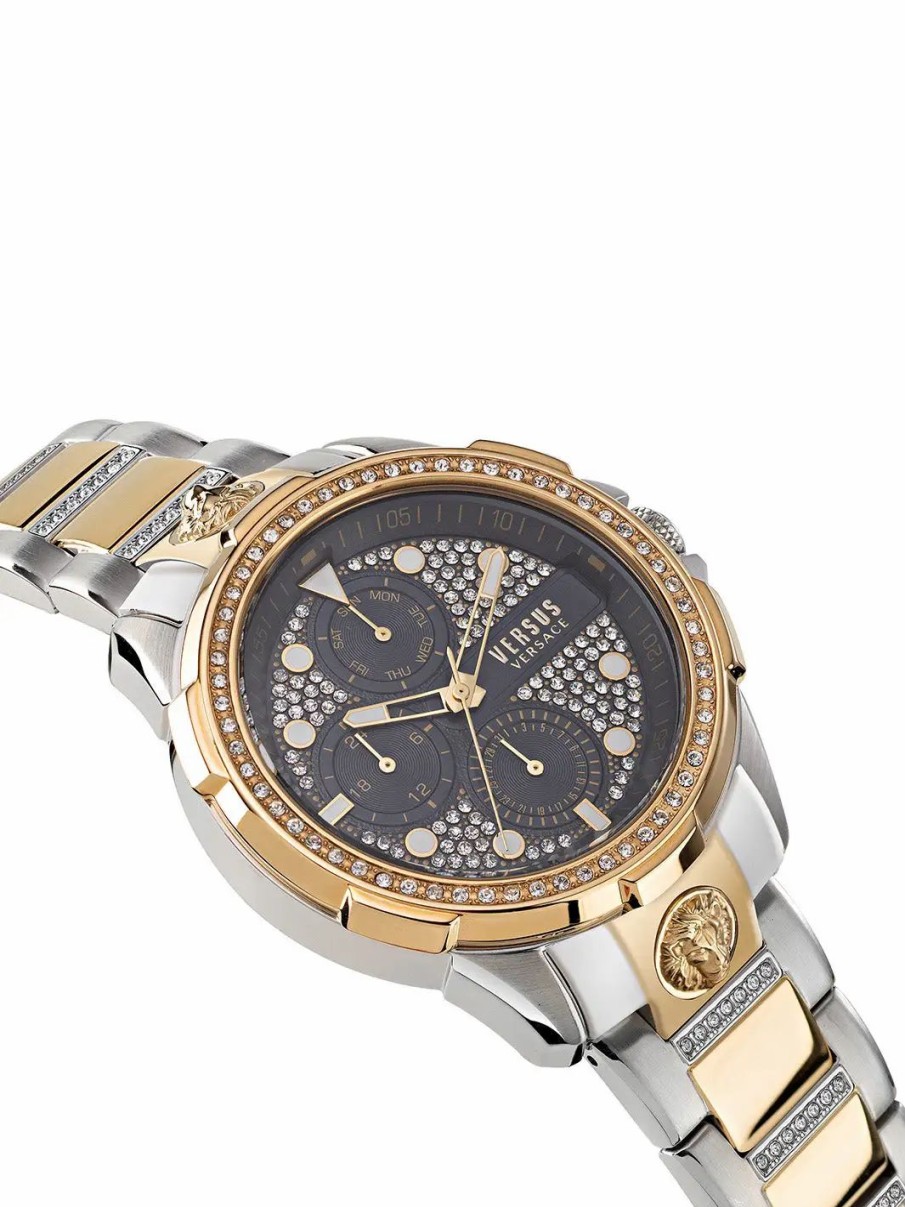 Jewelry-Accessories * | Versus Versace 6E Arrondissement Watch Two Tone