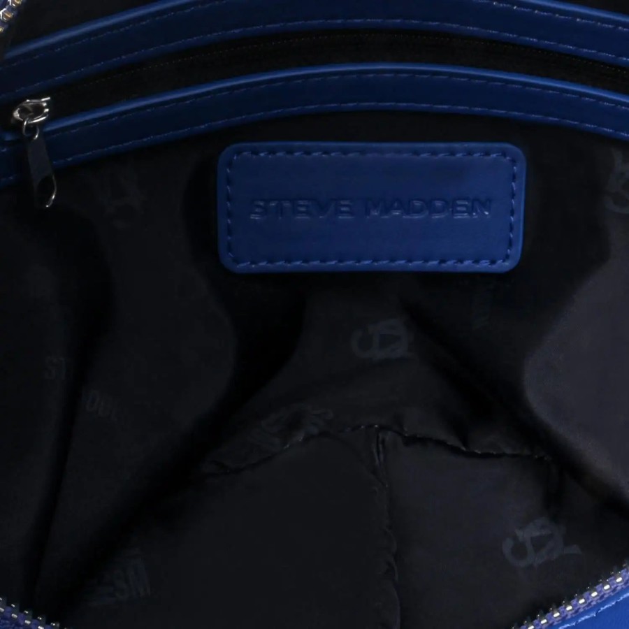 Handbags * | Steve Madden Ivana Shoulder Bag Blue