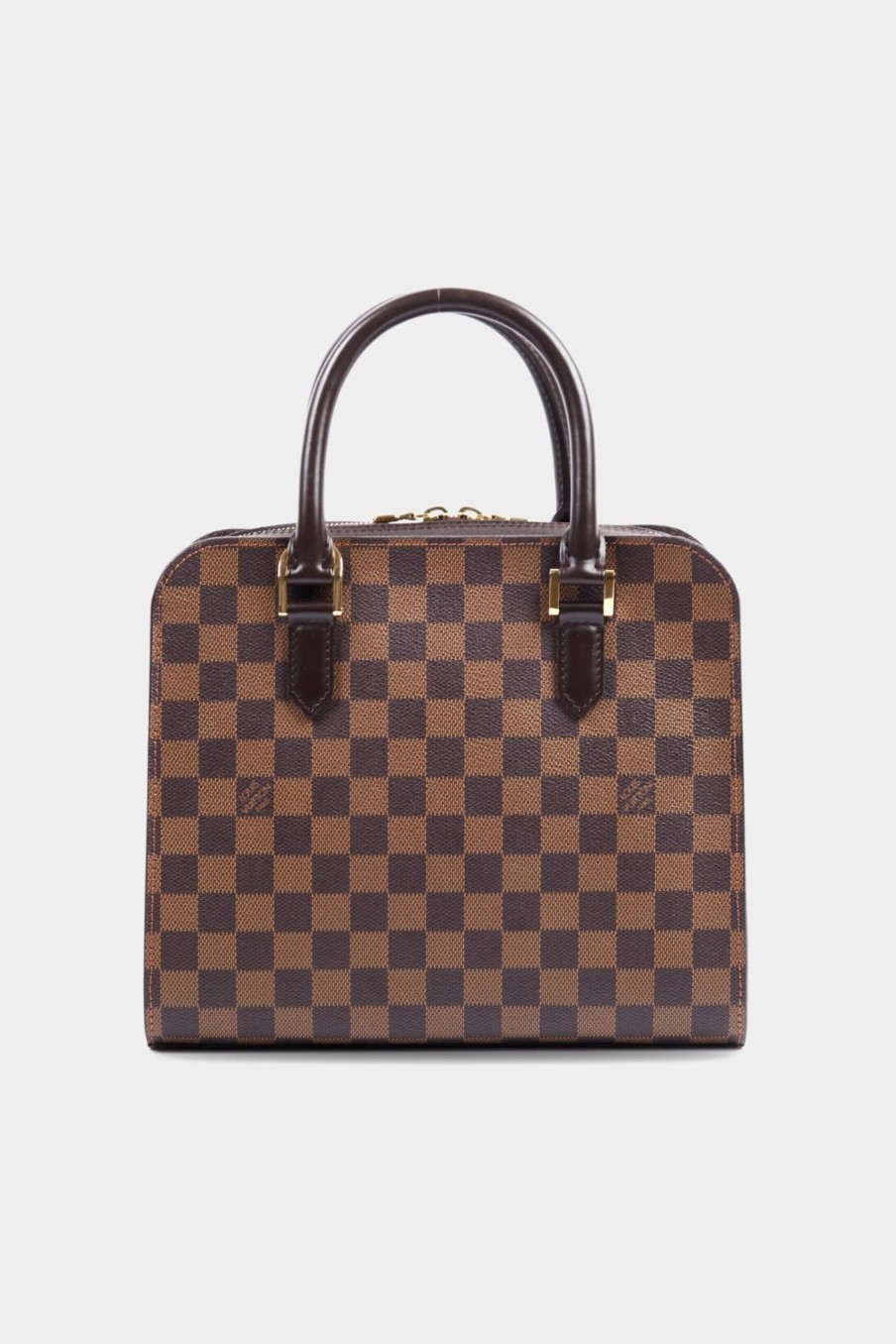 Handbags * | Louis Vuitton Triana Damier Ebene Handbag Brown