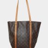 Handbags * | Louis Vuitton Sac Shopping Tote Bag Brown