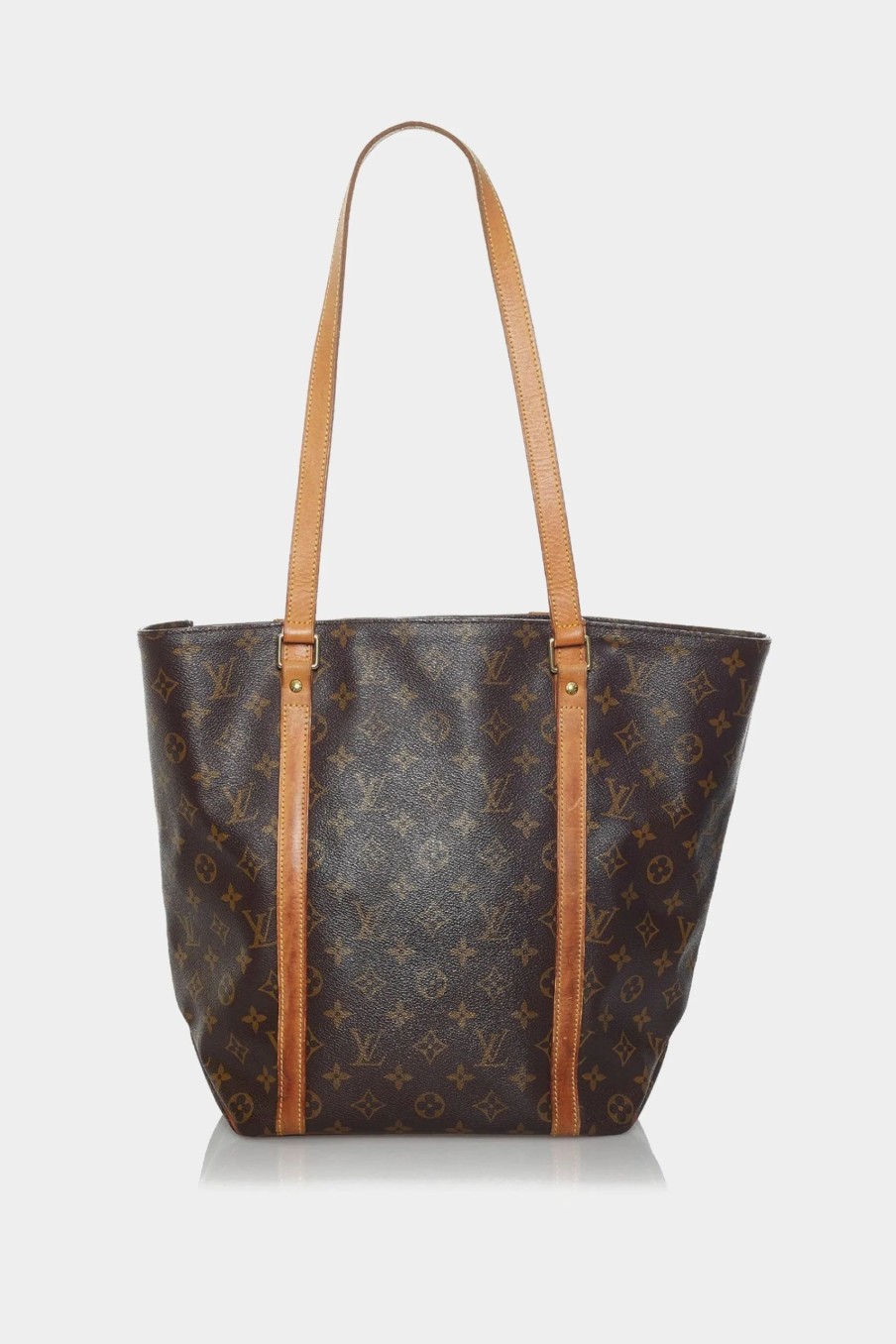 Handbags * | Louis Vuitton Sac Shopping Tote Bag Brown