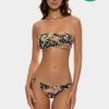 Clothing * | Luli Fama Luli Gypsy Bandeau Bikini Top Multicolor