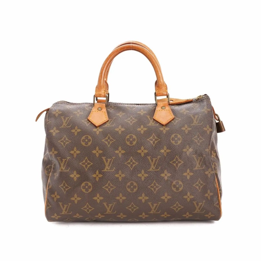 Handbags * | Louis Vuitton Speedy 30 Brown